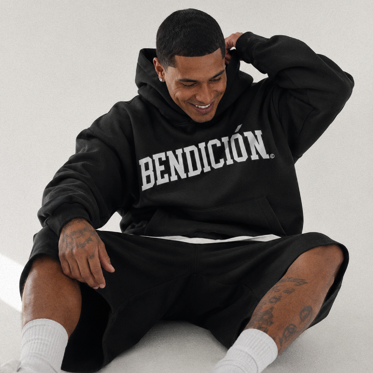 Bendicion - Black Heavyweight Hoodie