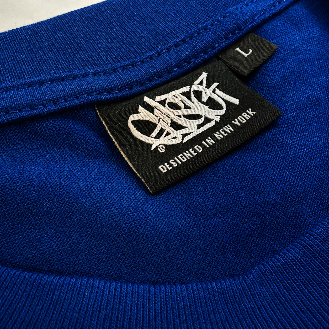 New York vs Anybody, Knicks Edition - Traditional Blue Heavyweight Long Sleeve Shirt