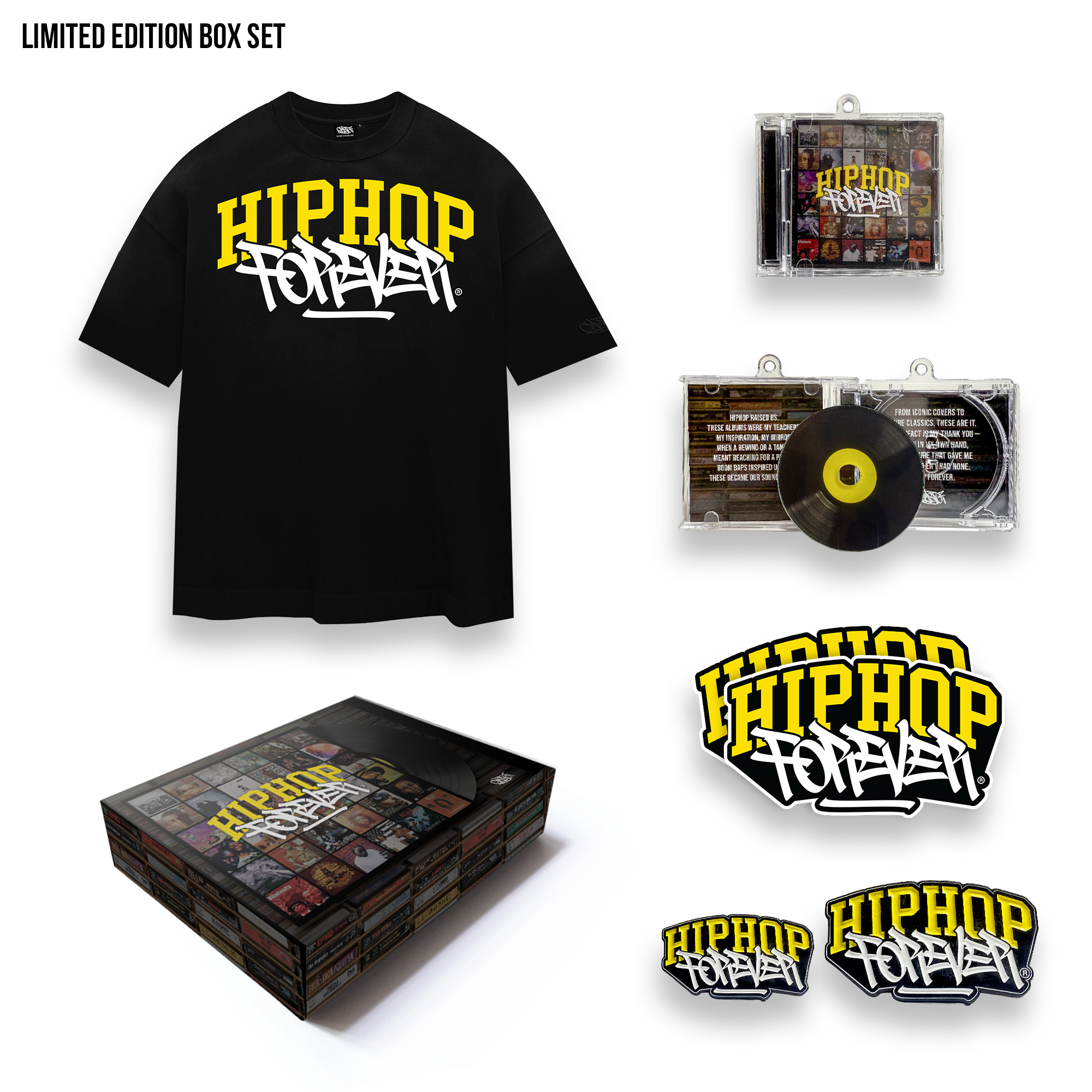 HipHop Forever - Heavyweight T-Shirt
