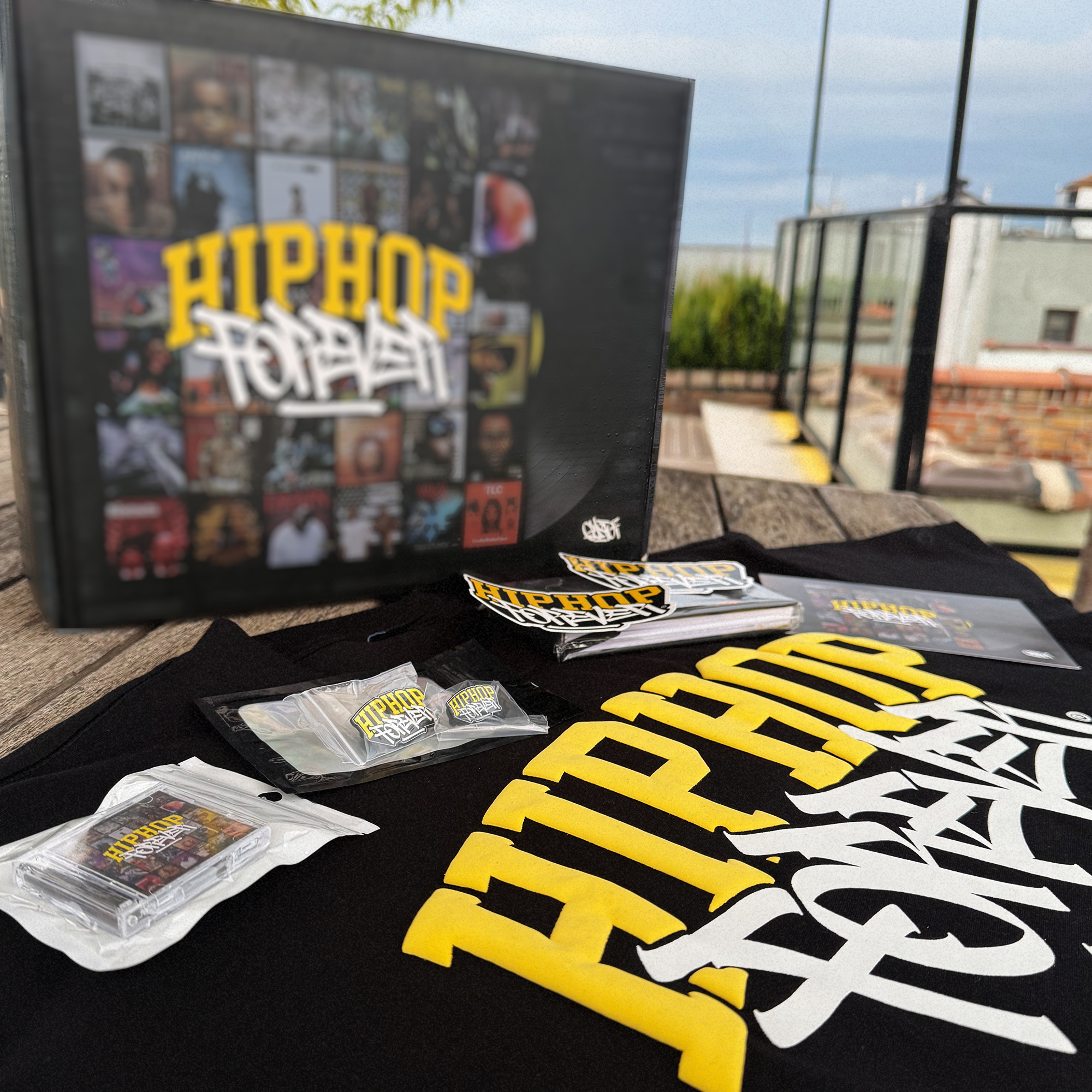 HipHop Forever - Heavyweight T-Shirt