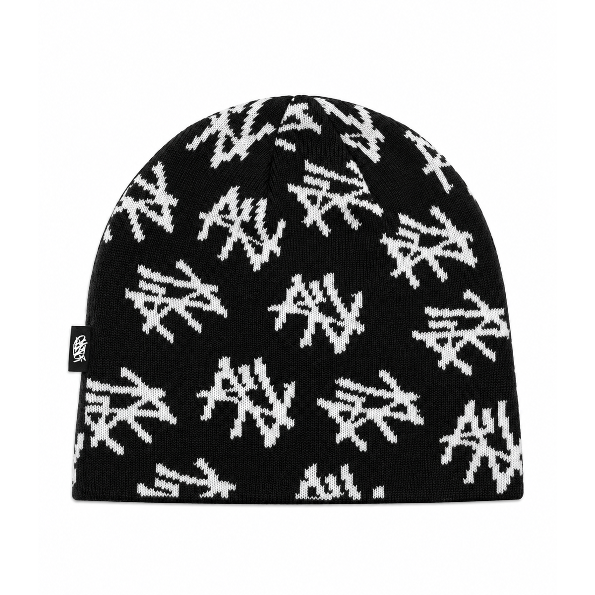 NY Hometown Logo - All-Over Jacquard Knit Beanie