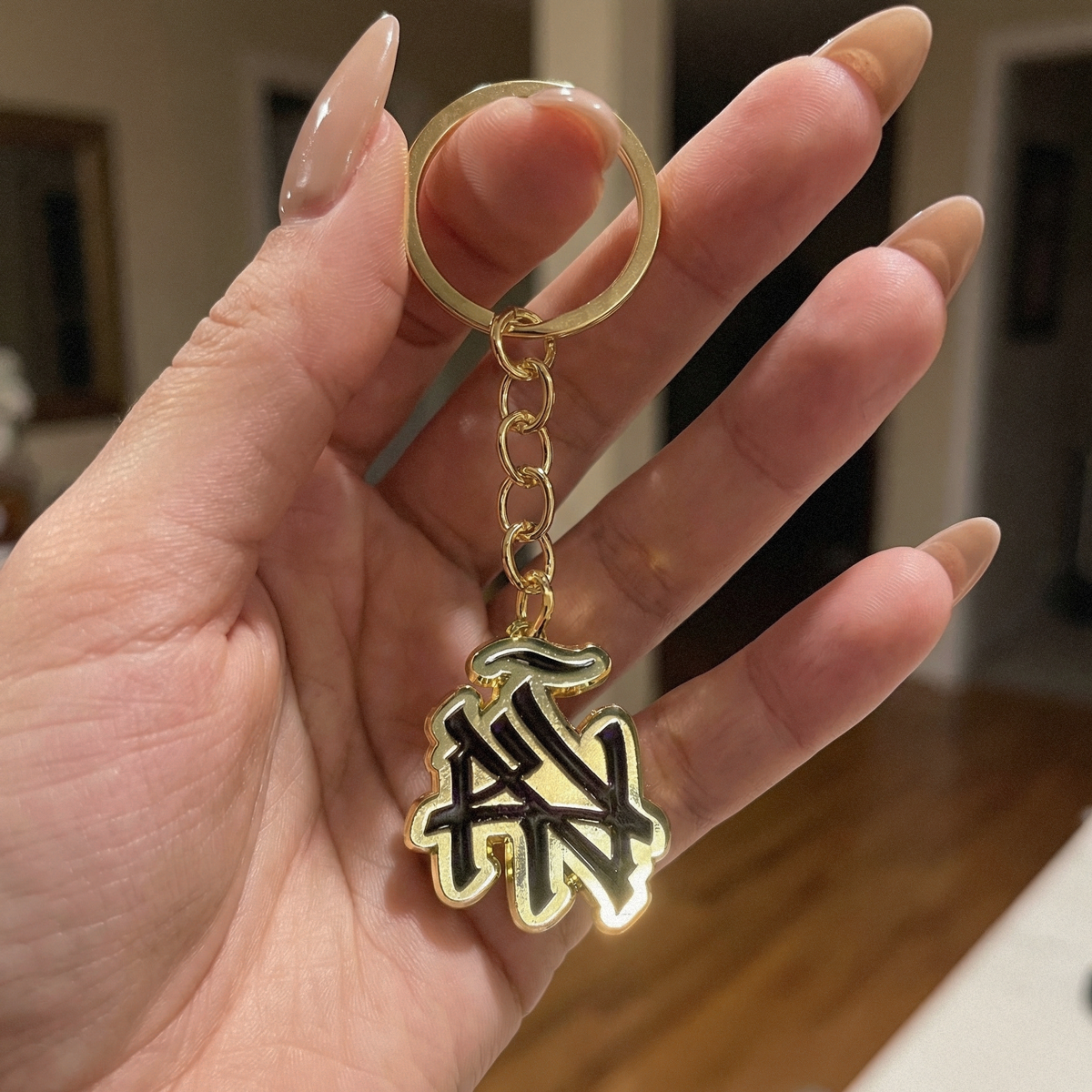 NY (ÑY) Hometown Logo - Keychain
