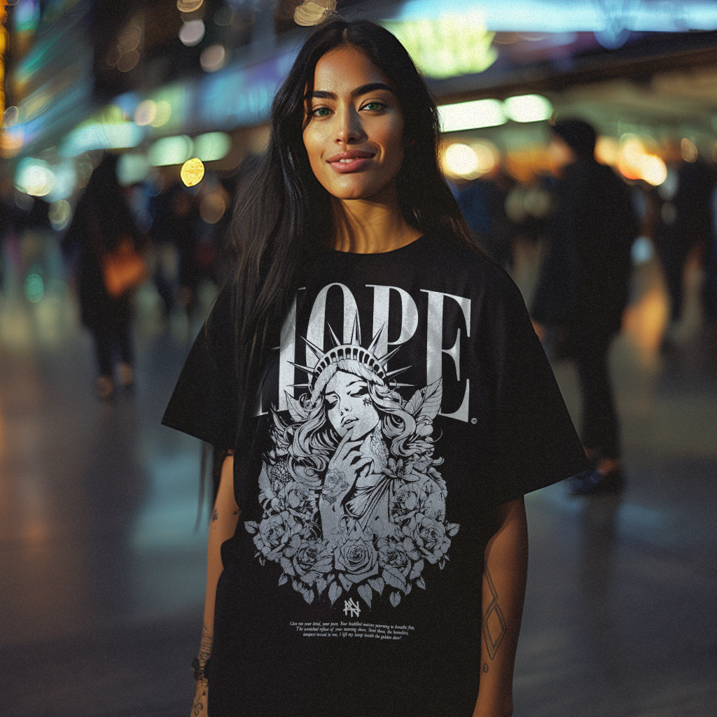 HOPE Statue of Liberty - Heavyweight T-Shirt