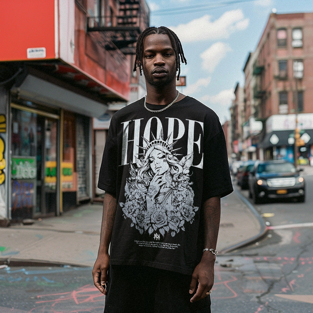 HOPE Statue of Liberty - Heavyweight T-Shirt
