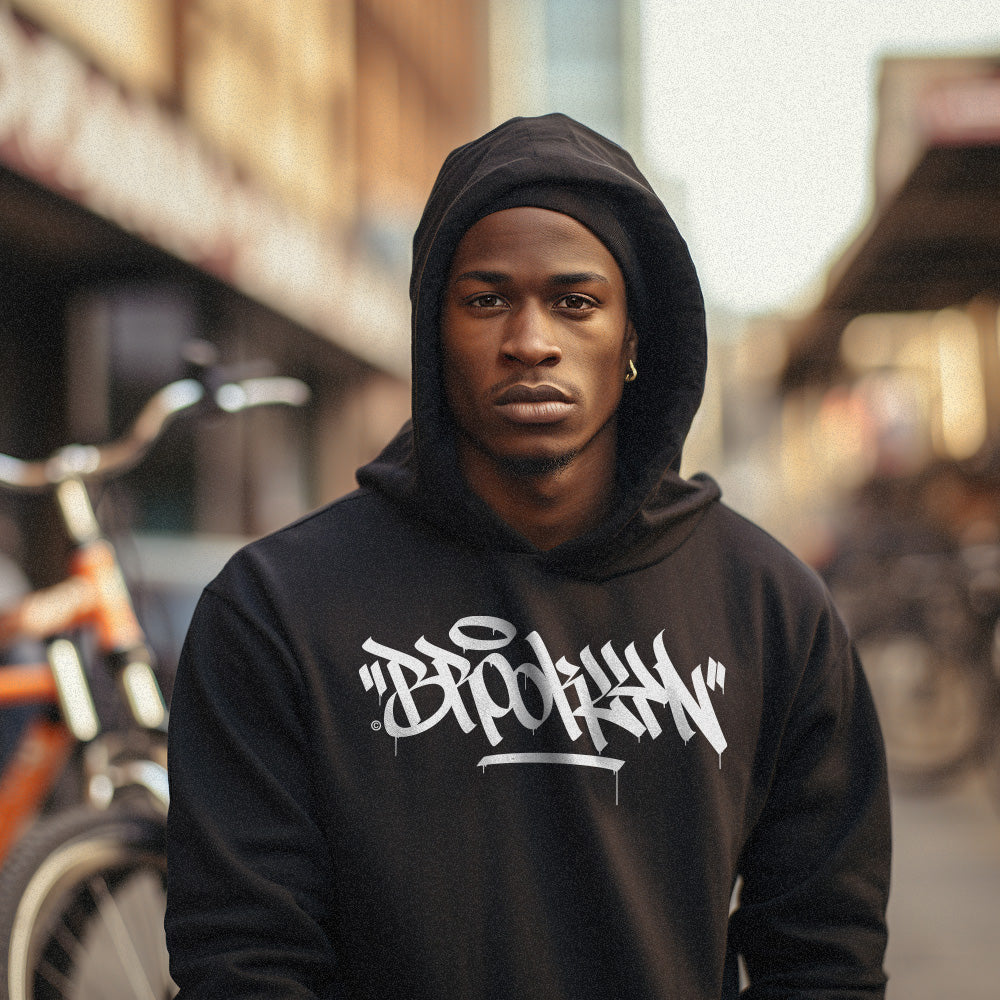 "Brooklyn" Graffiti Handstyle - Premium Unisex Hoodie - GustoNYC