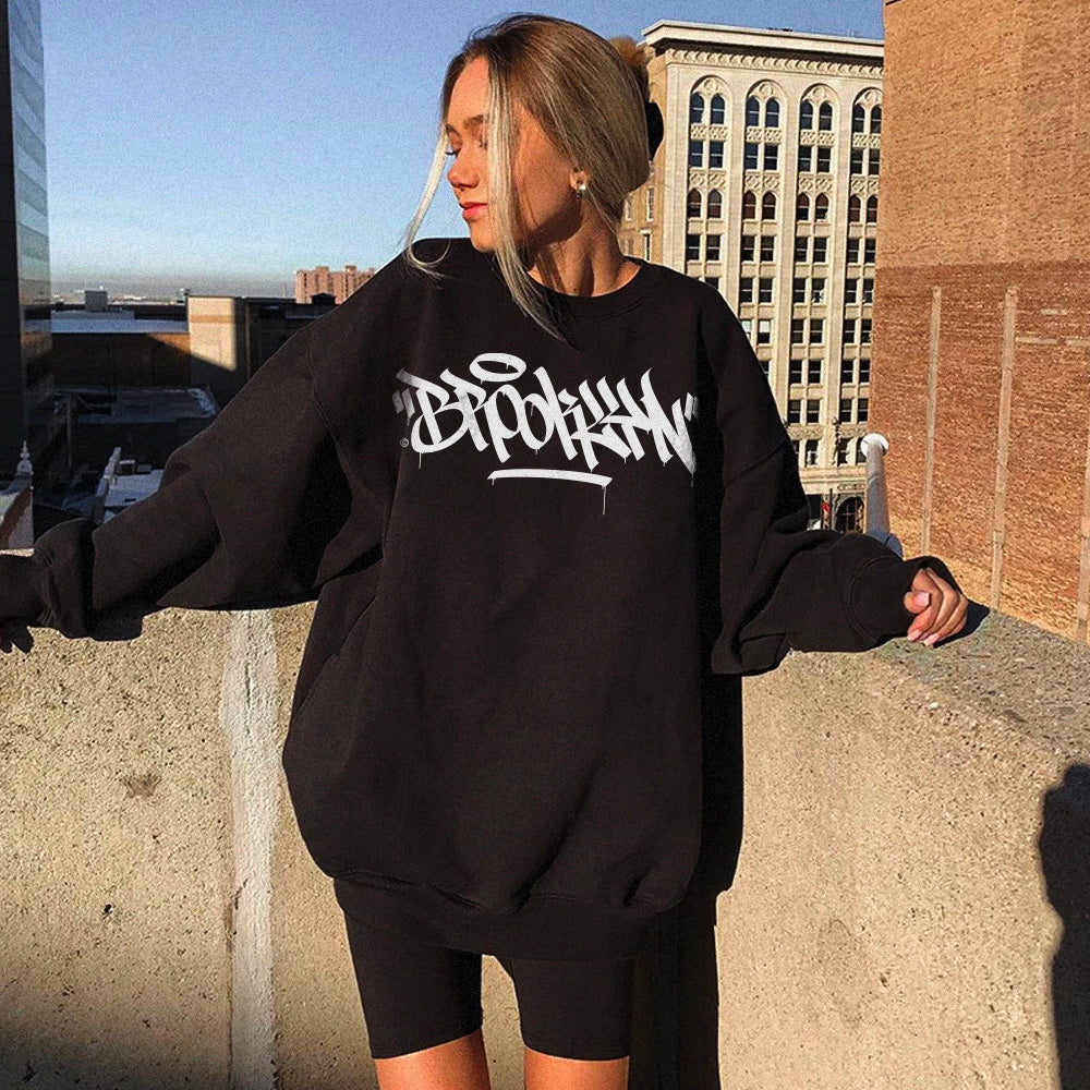 "Brooklyn" Graffiti Handtyle - Unisex Premium Sweatshirt