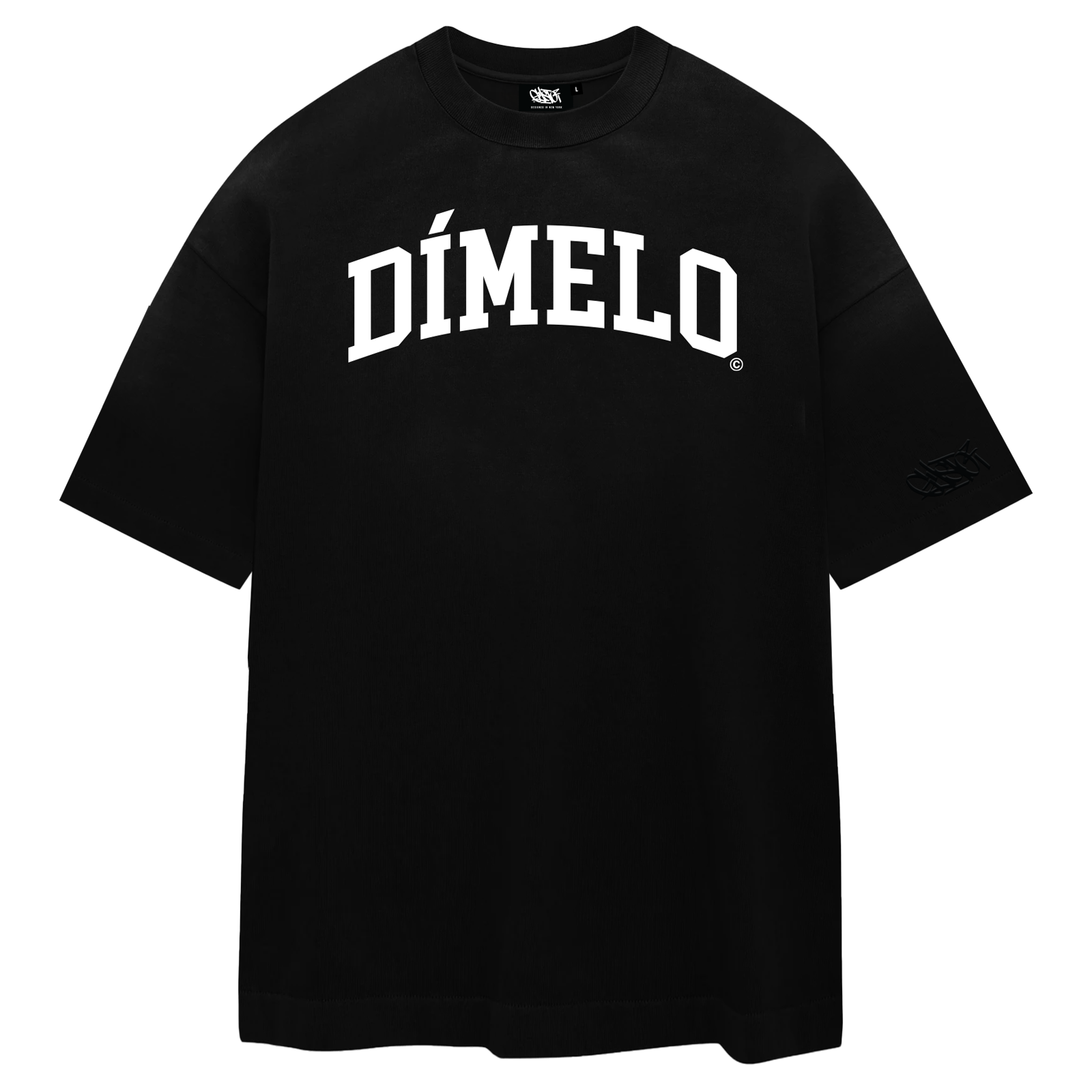 Dimelo - Black Heavyweight T-Shirt