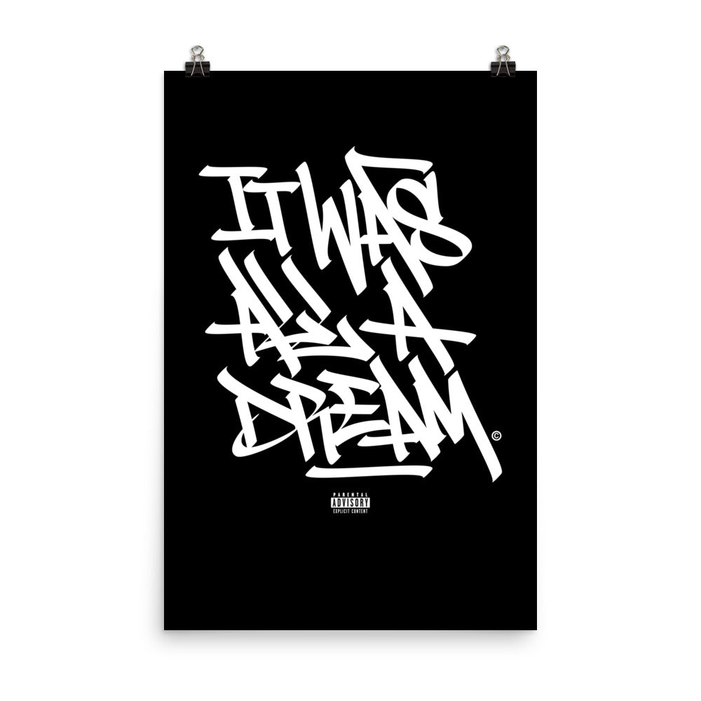 It Was All a Dream - Poster