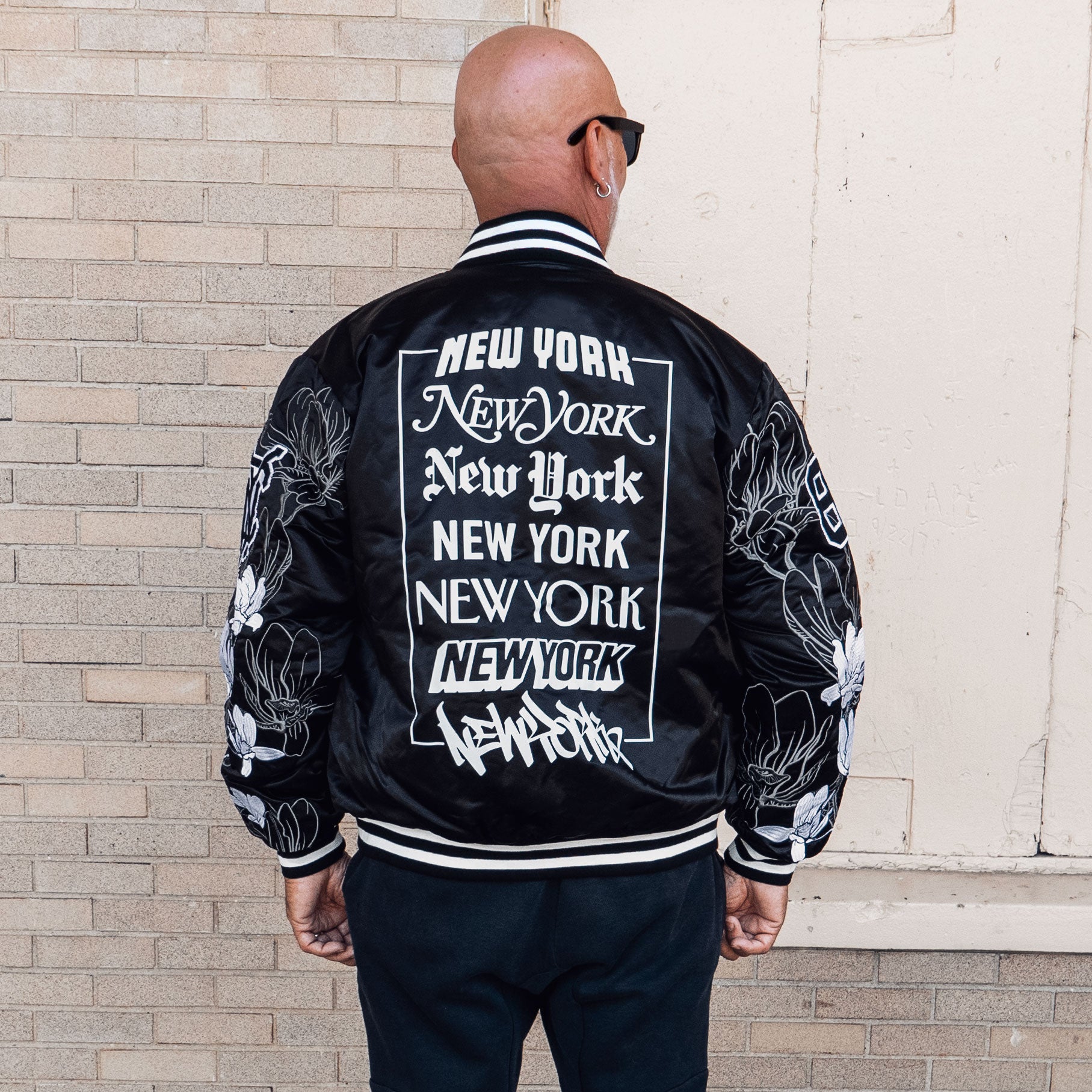 New York "Split Logo" - Bomber Jacket - GustoNYC