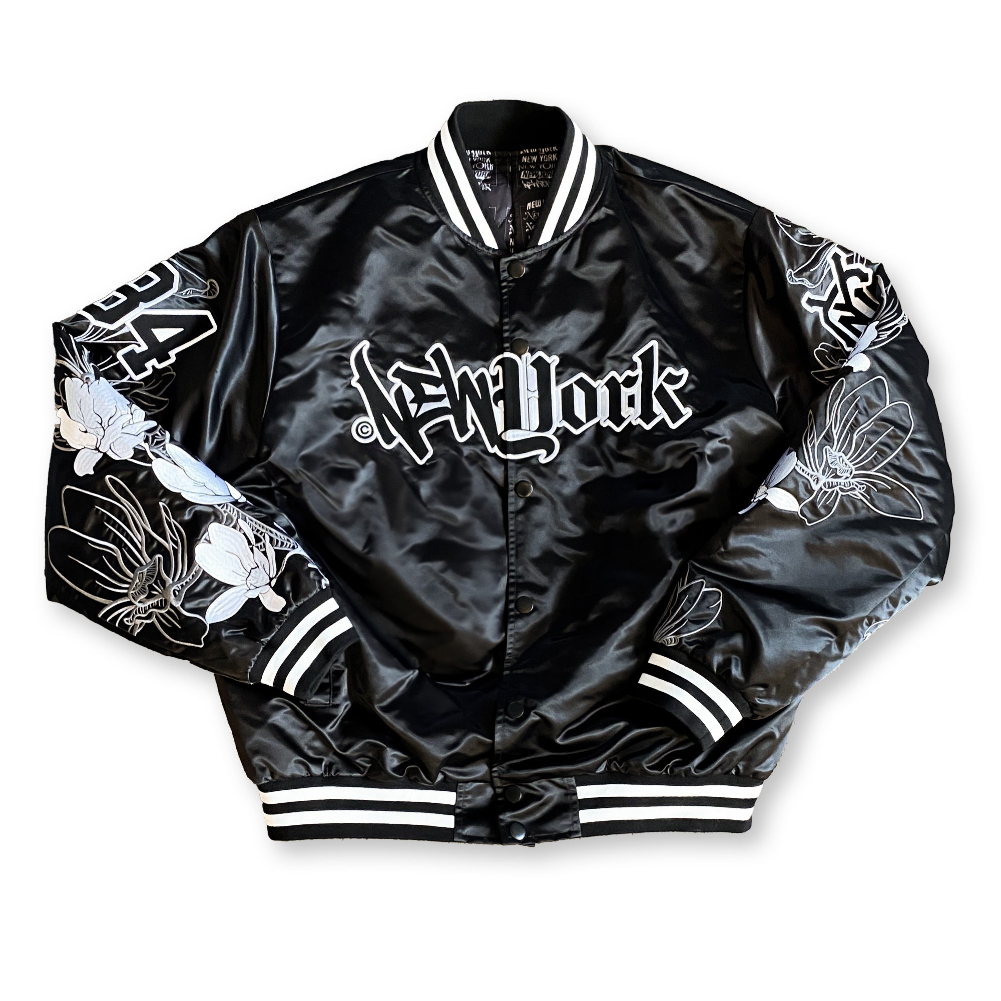 New York "Split Logo" - Bomber Jacket - GustoNYC