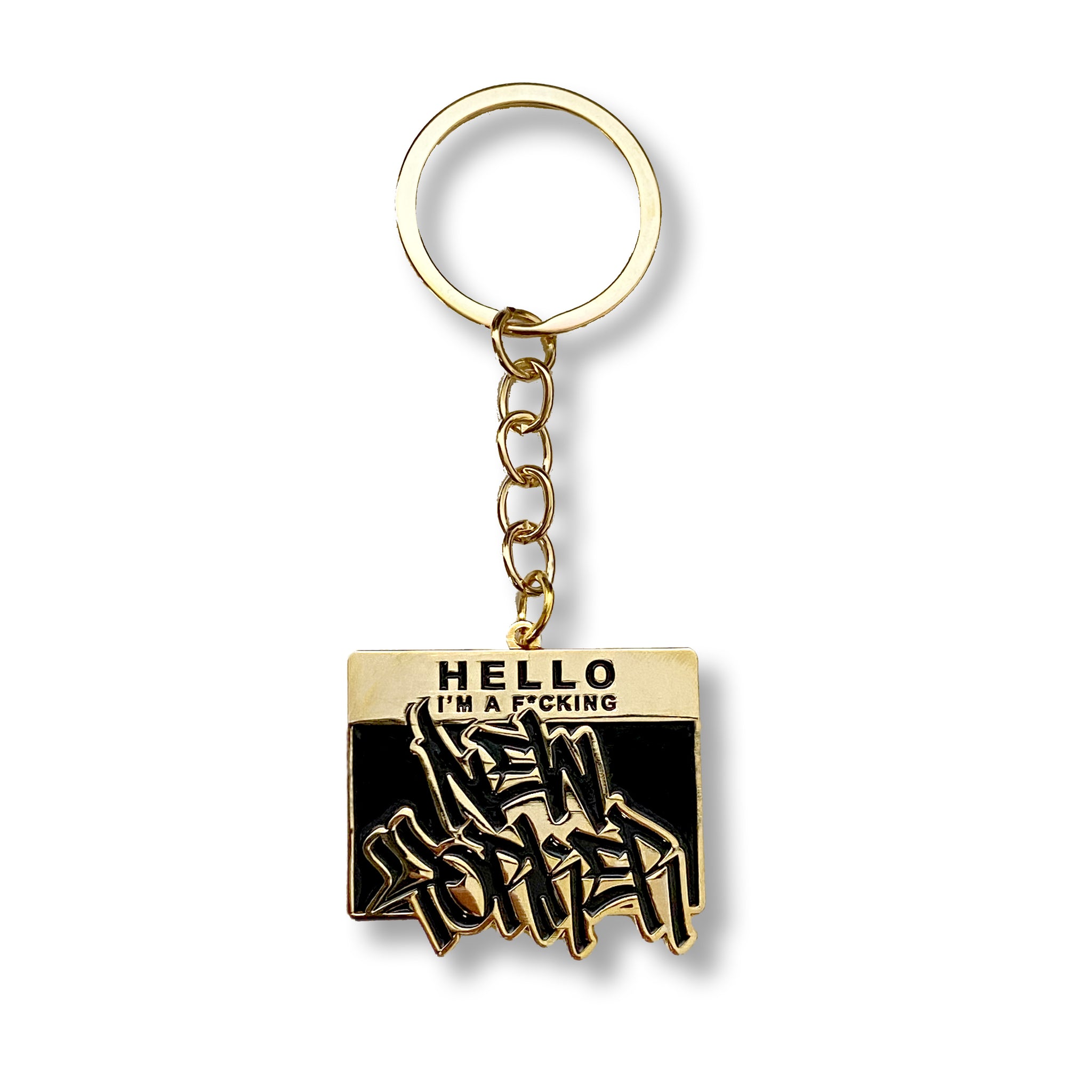 Hello, I'm a New Yorker Keychain