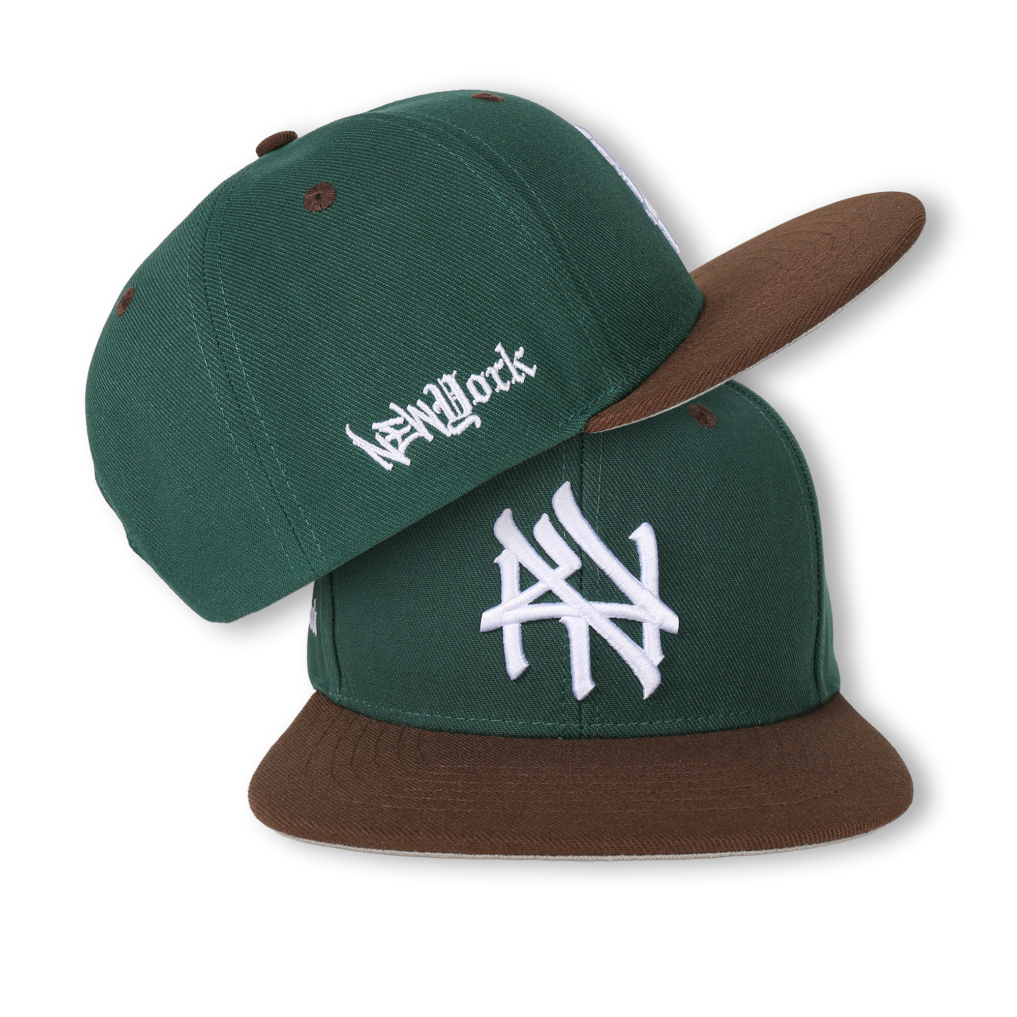 NY Hometown Logo - Beef and Broccoli Snapback Hat