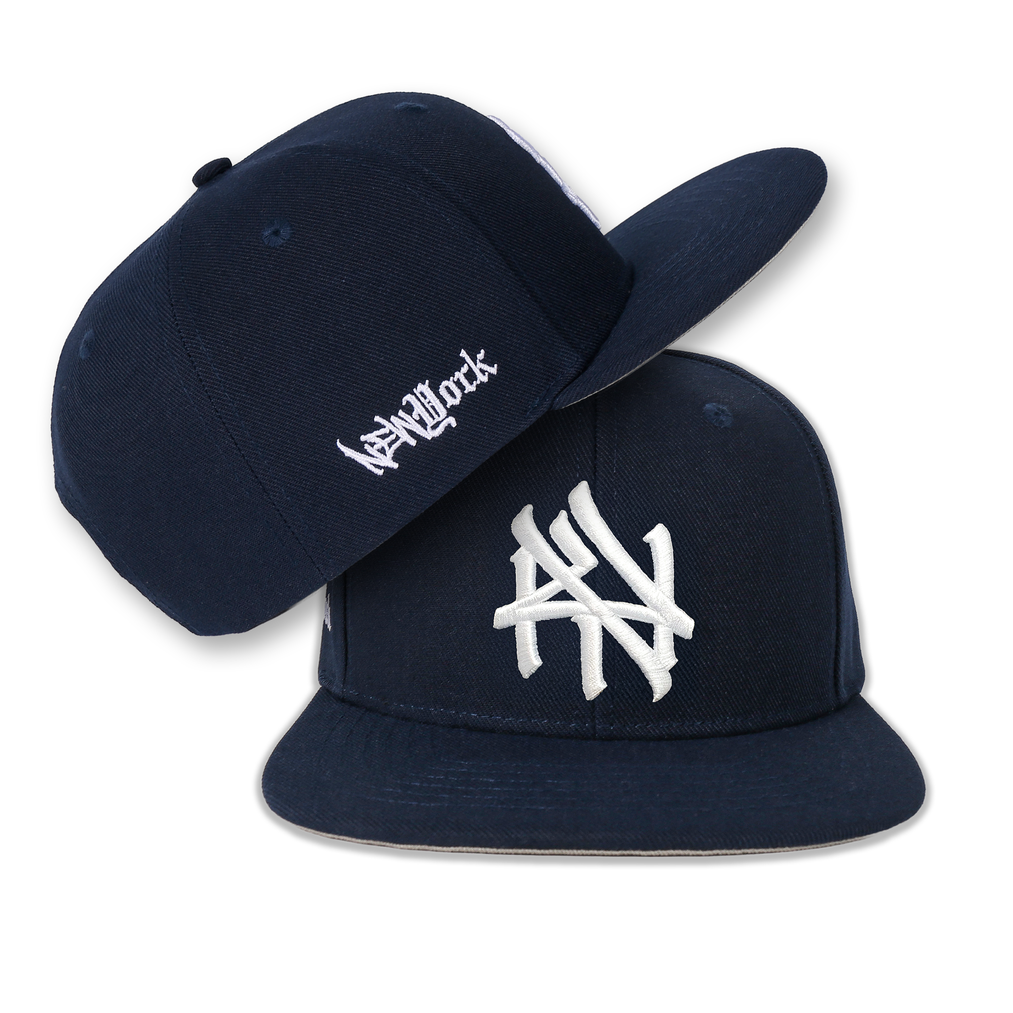 NY Hometown Logo - Concourse Navy Blue Snapback Hat