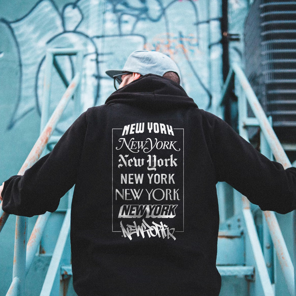 New York Logos - Premium Unisex Hoodie - GustoNYC