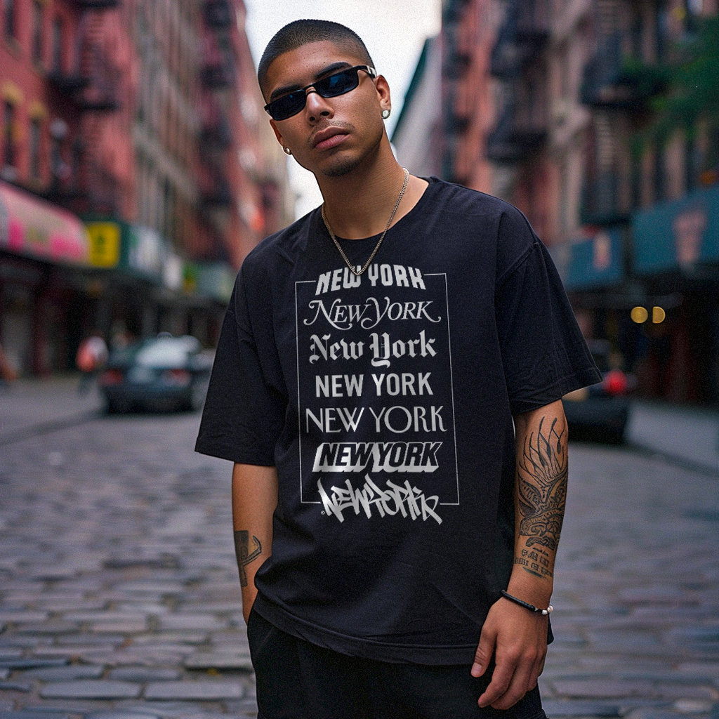 New York Logos - Short-Sleeve Unisex T-Shirt