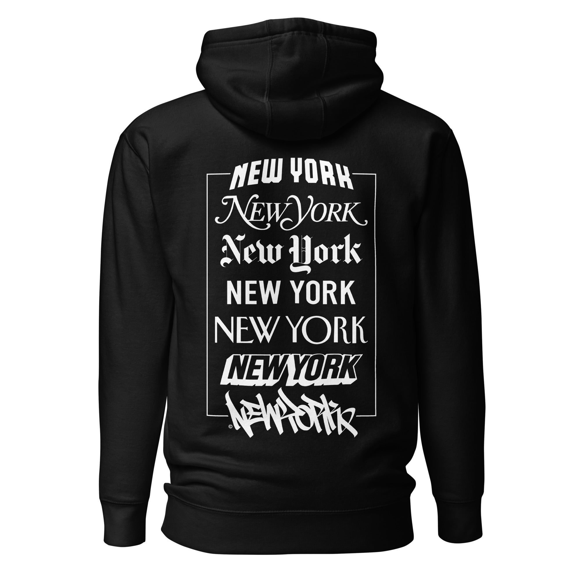 New York Logos - Premium Unisex Hoodie - GustoNYC