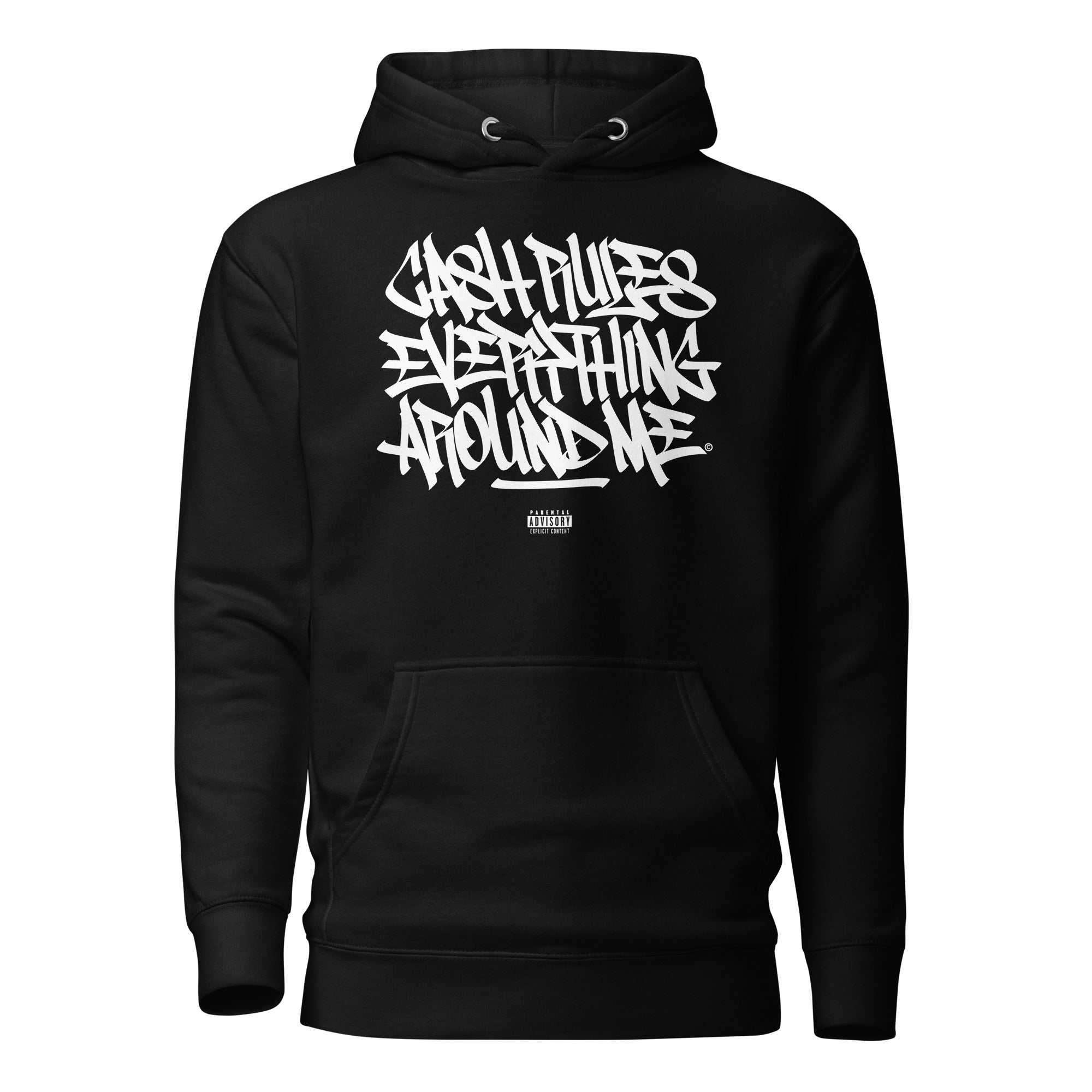 Cash Rules Everything Around Me - Premium Unisex Hoodie - GustoNYC