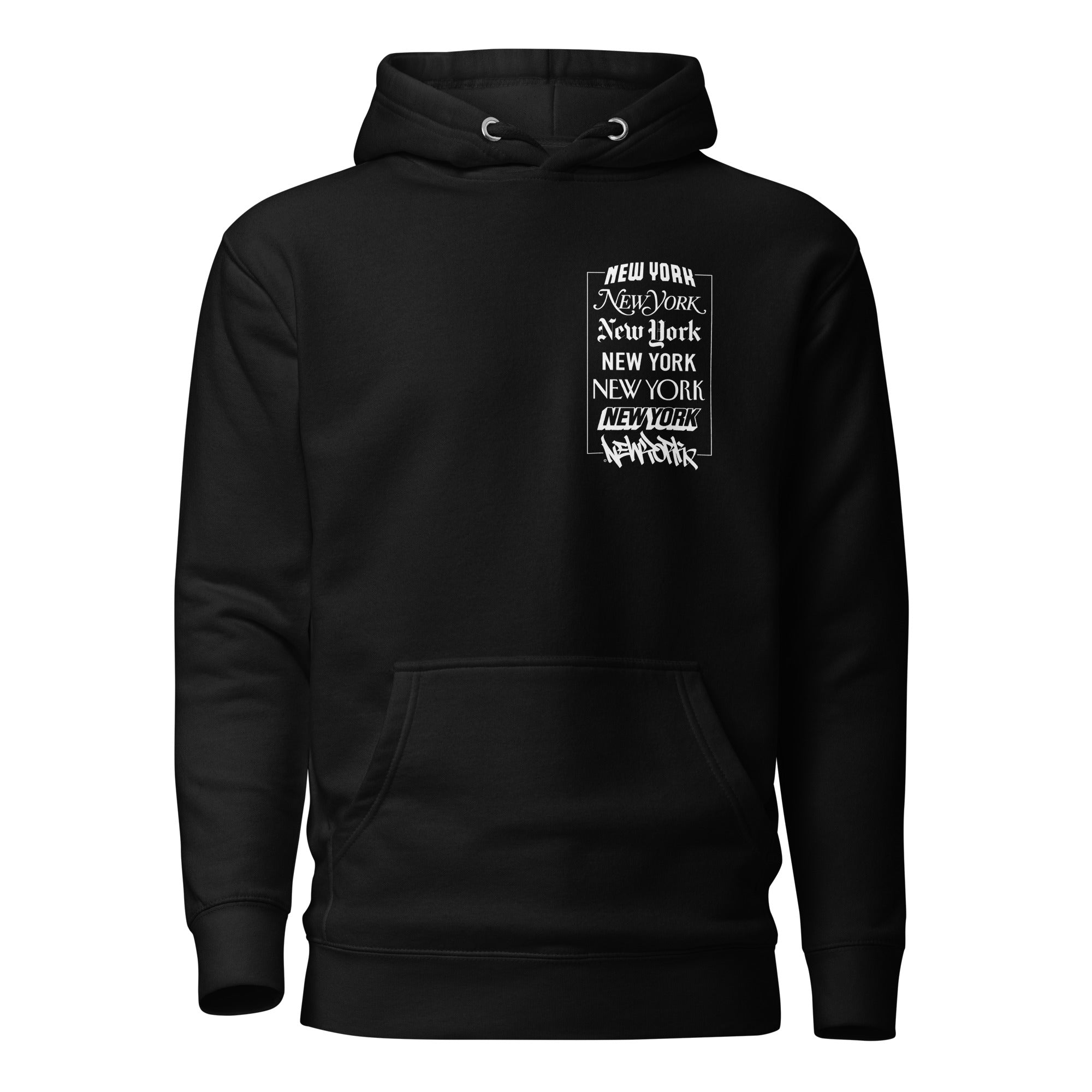 New York Logos - Premium Unisex Hoodie - GustoNYC