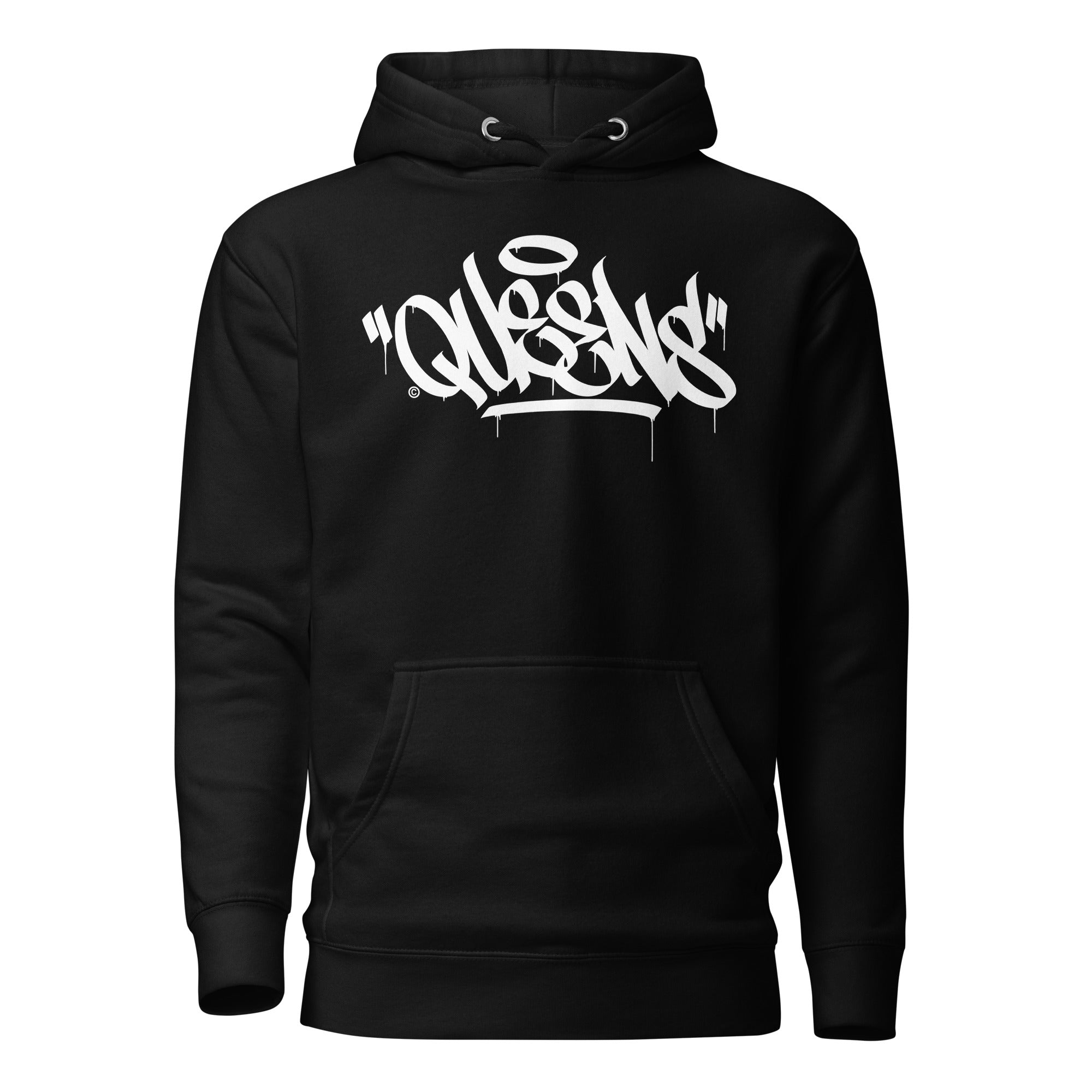 "Queens" Graffiti Handstyle - Premium Unisex Hoodie - GustoNYC