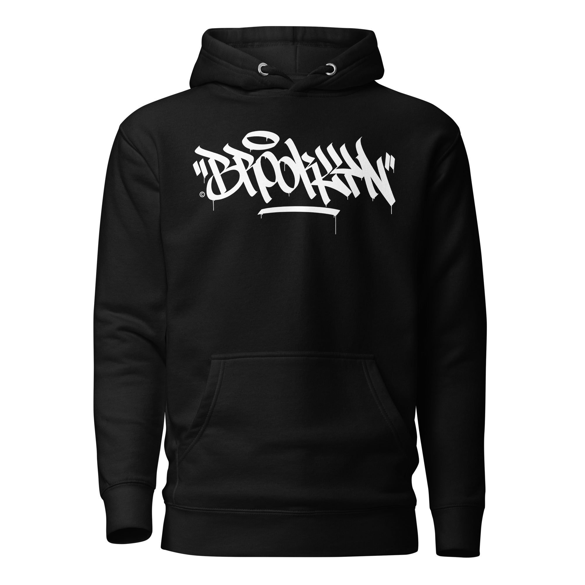 "Brooklyn" Graffiti Handstyle - Premium Unisex Hoodie - GustoNYC