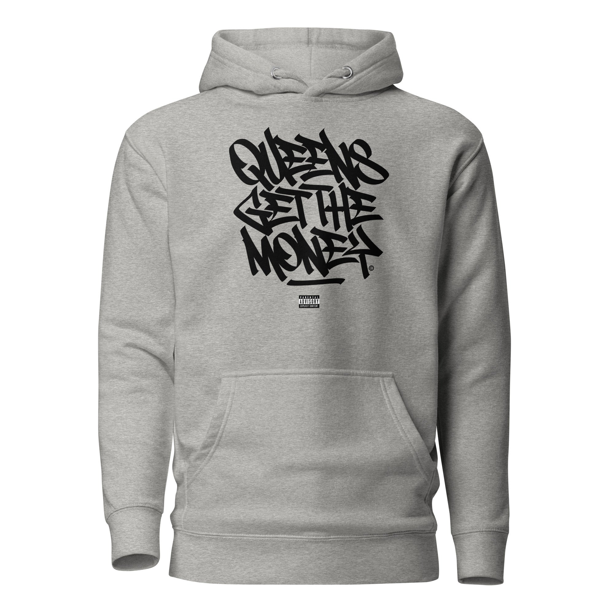 Queens Get The Money - Premium Unisex Hoodie - GustoNYC