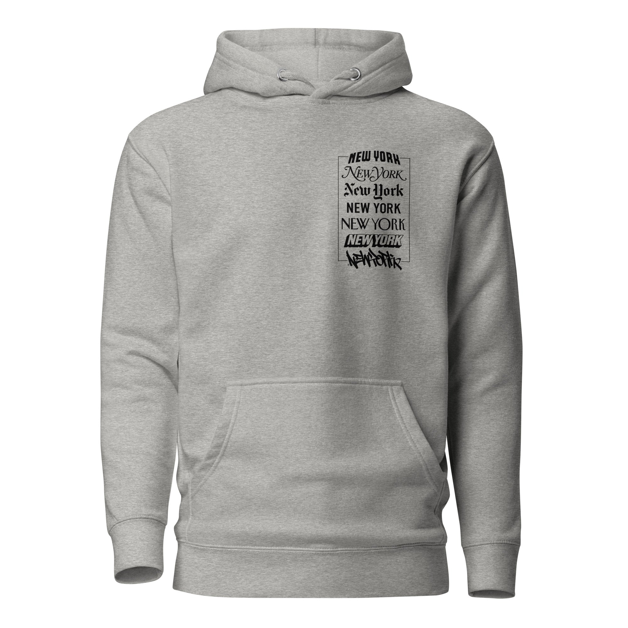 New York Logos - Premium Unisex Hoodie - GustoNYC