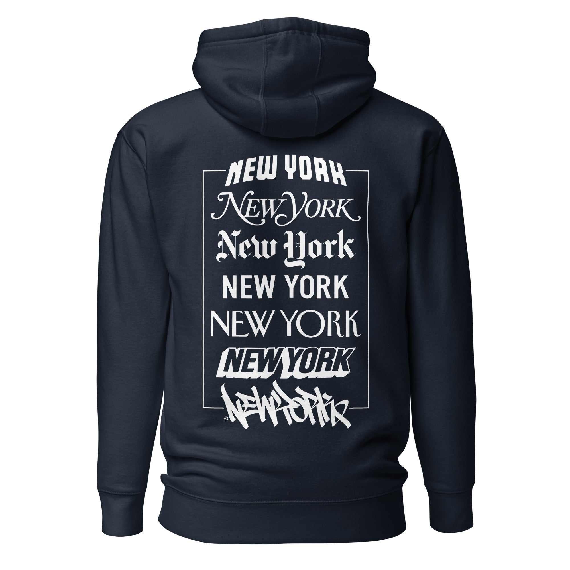 New York Logos - Premium Unisex Hoodie - GustoNYC