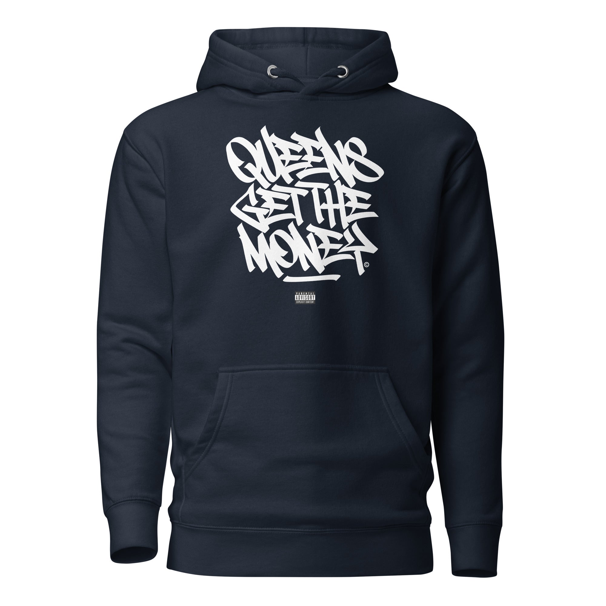 Queens Get The Money - Premium Unisex Hoodie - GustoNYC