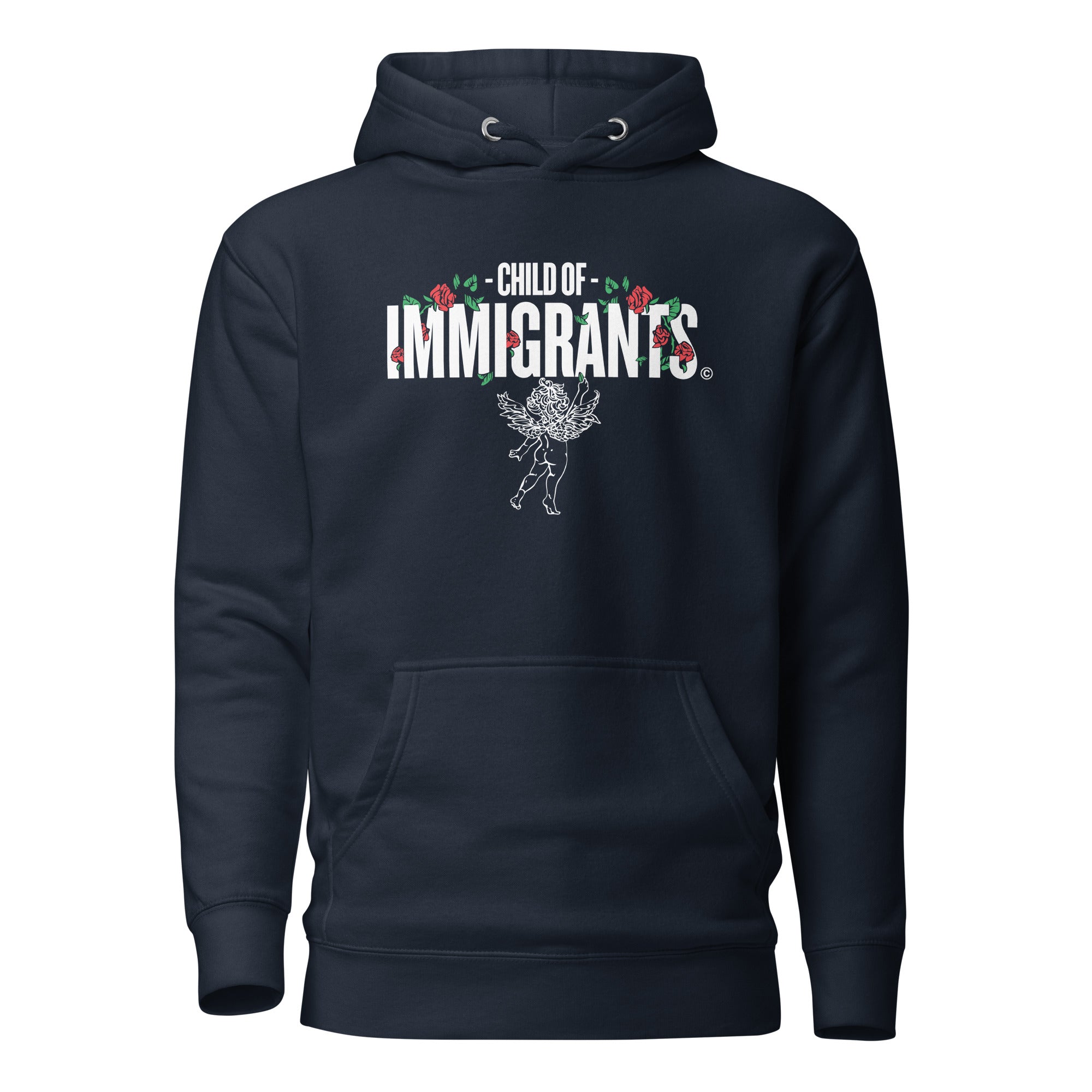 Child of Immigrants - Premium Unisex Hoodie - GustoNYC