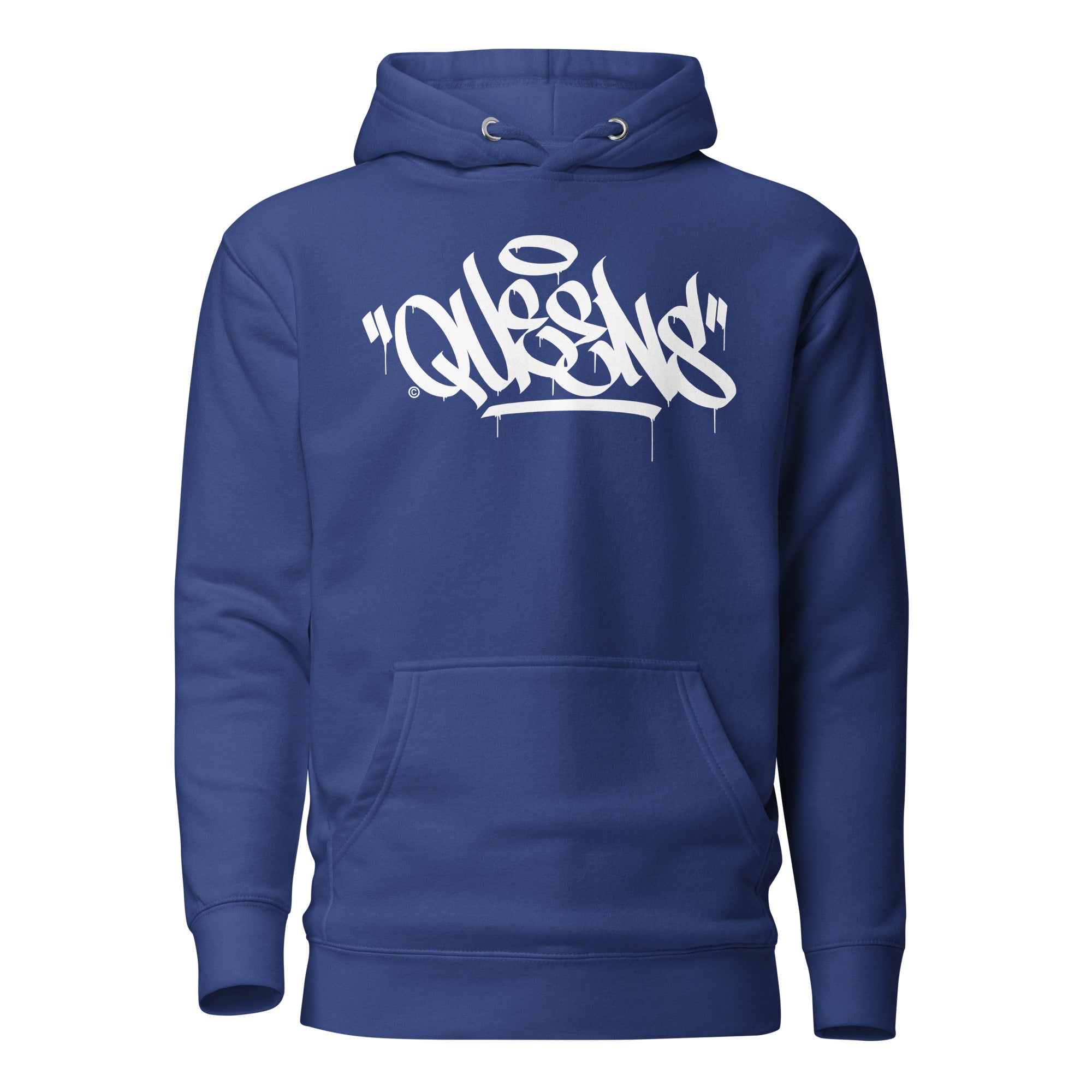 "Queens" Graffiti Handstyle - Premium Unisex Hoodie - GustoNYC