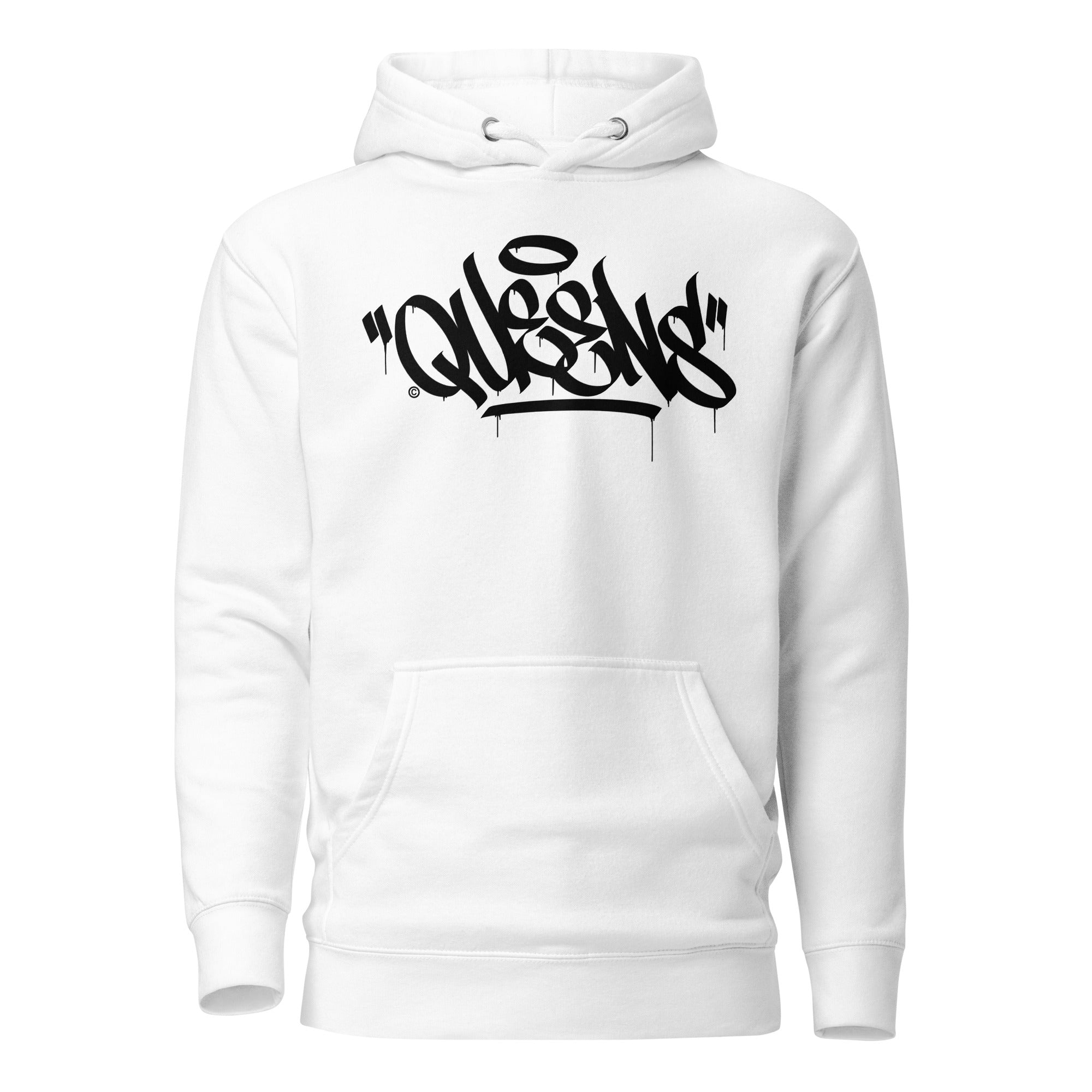 "Queens" Graffiti Handstyle - Premium Unisex Hoodie - GustoNYC