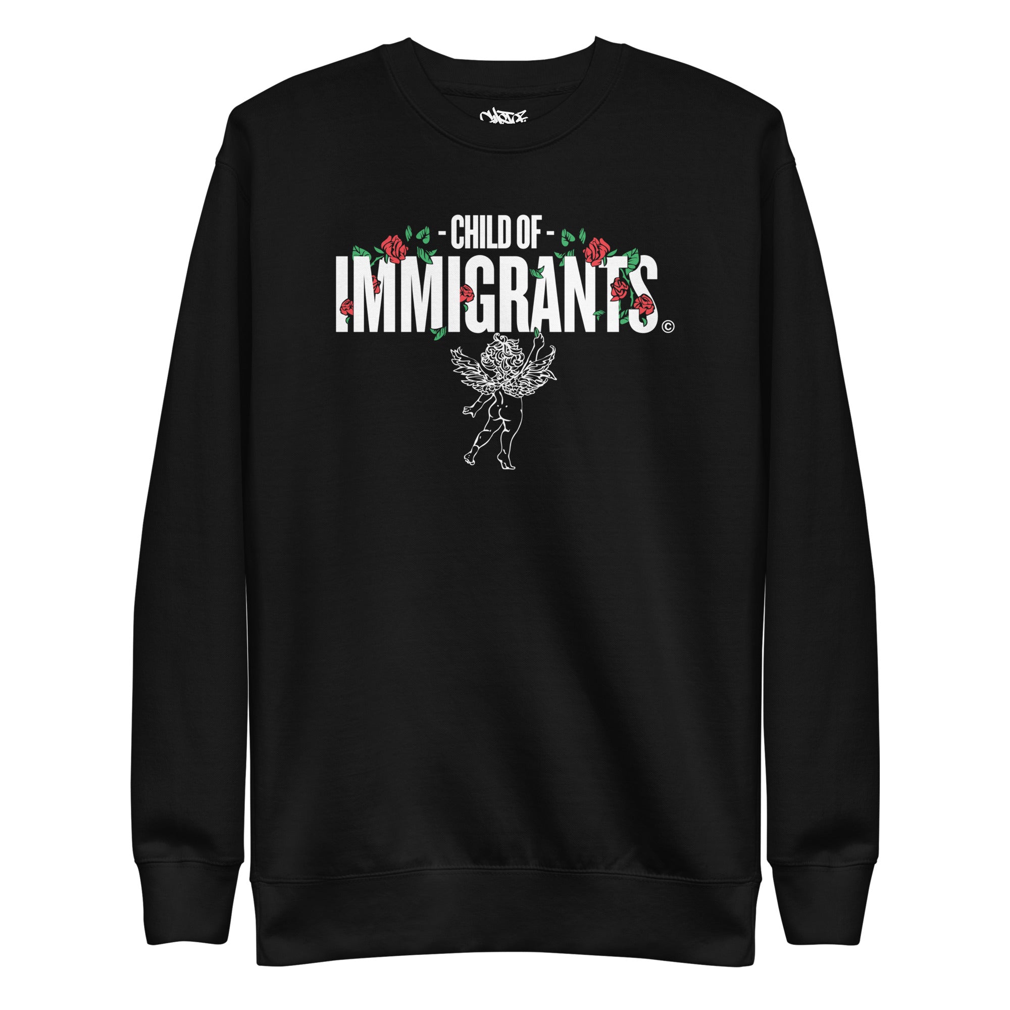 Child of Immigrants - Unisex Premium Sweatshirt - GustoNYC