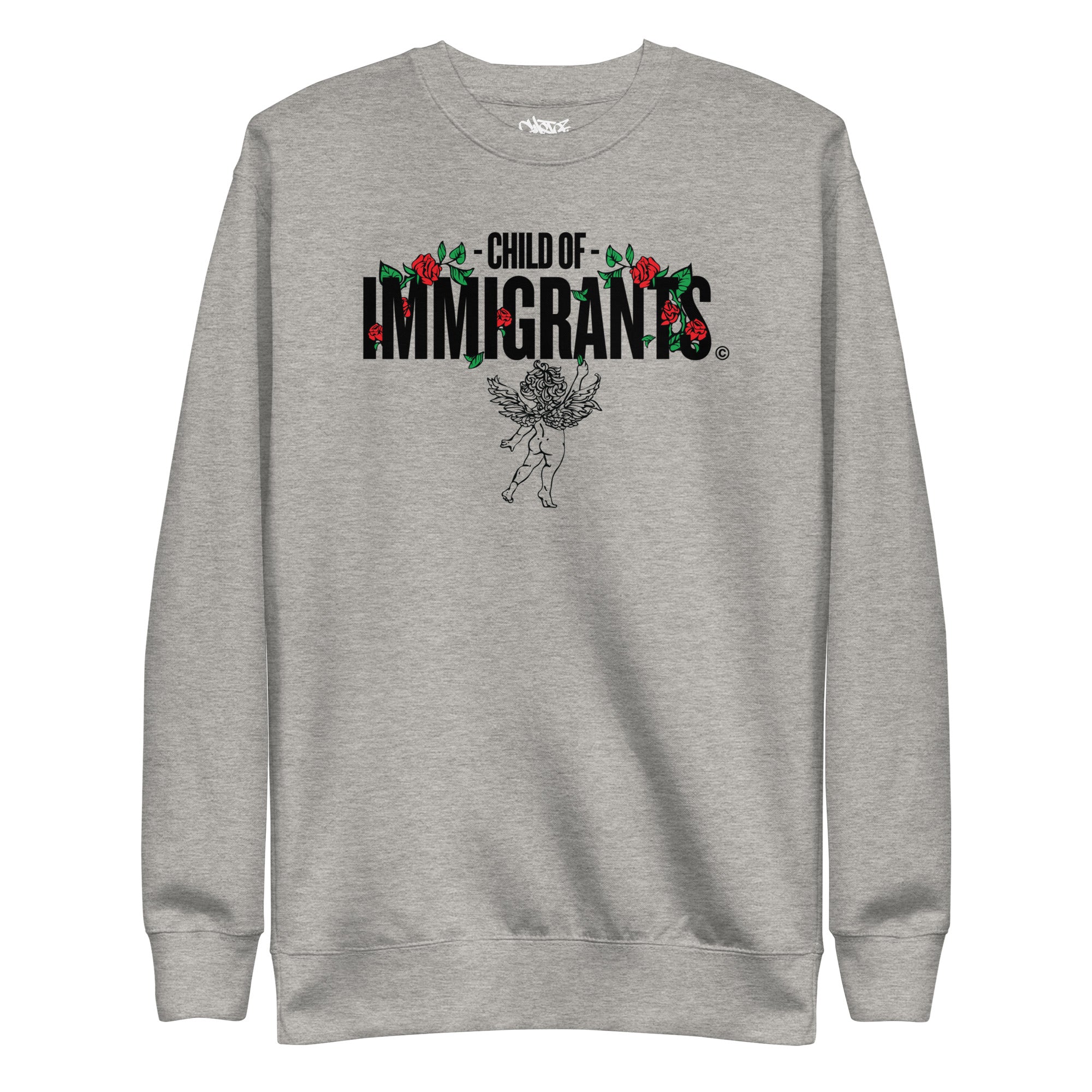 Child of Immigrants - Unisex Premium Sweatshirt - GustoNYC