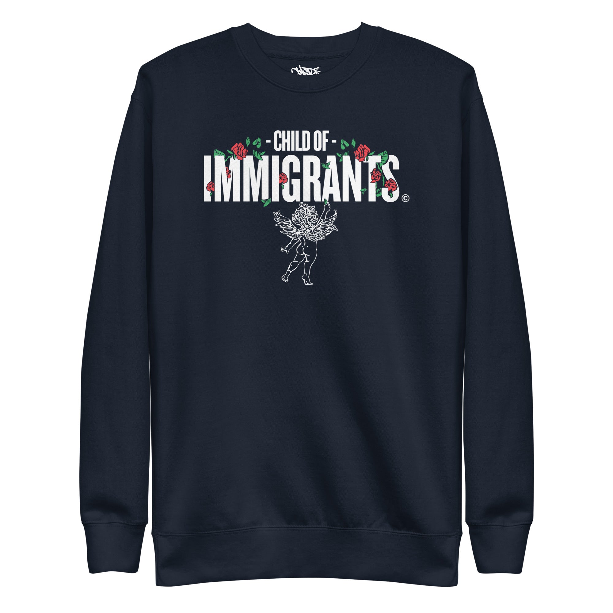 Child of Immigrants - Unisex Premium Sweatshirt - GustoNYC