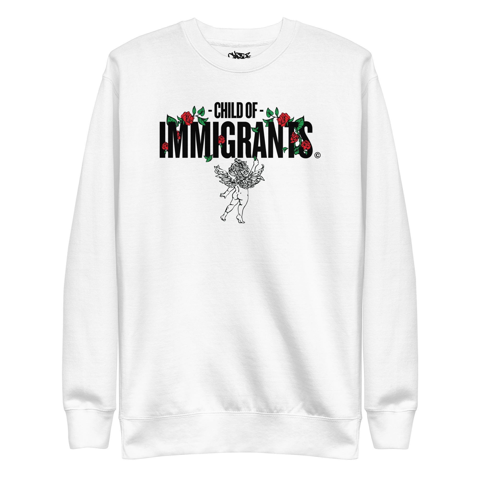 Child of Immigrants - Unisex Premium Sweatshirt - GustoNYC