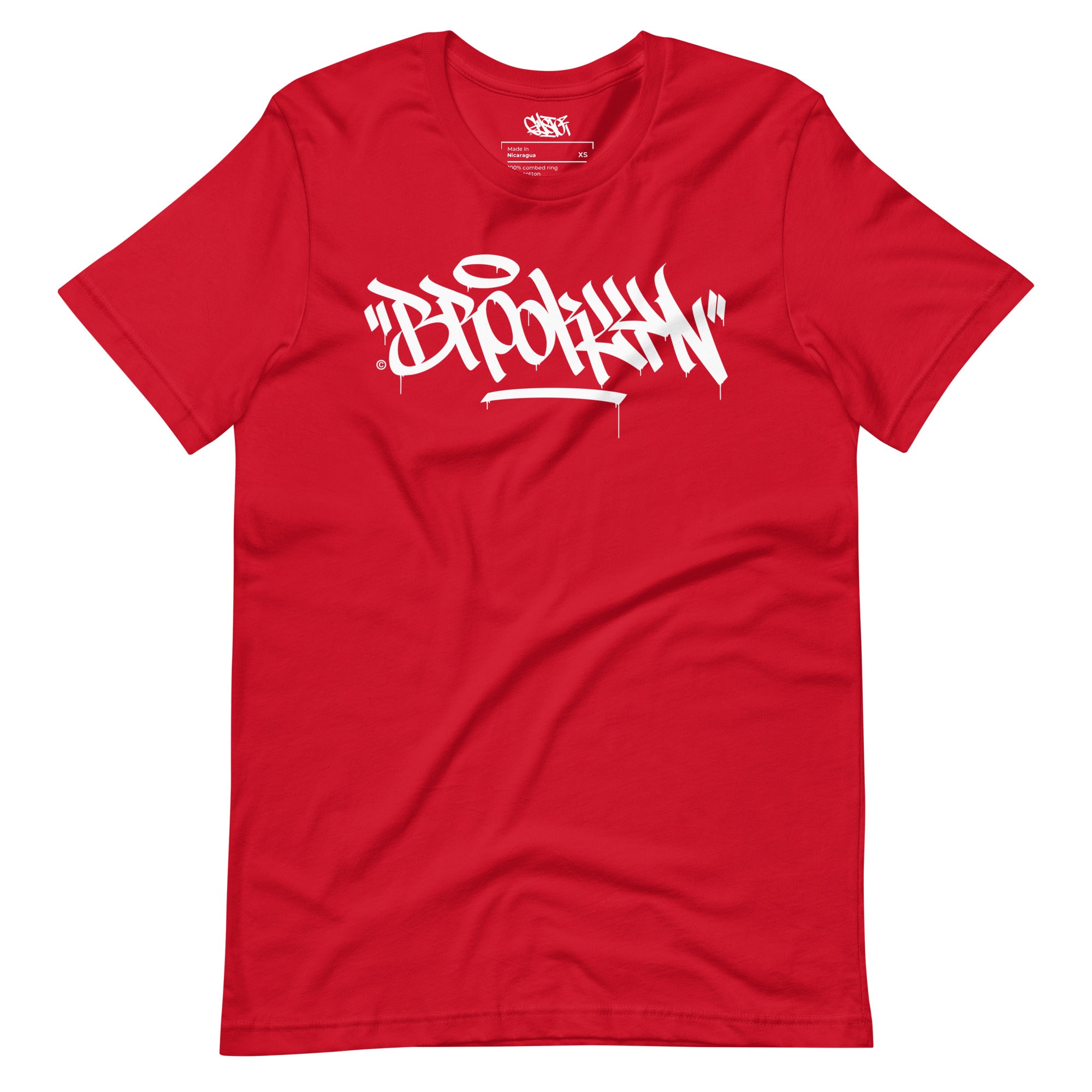 "Brooklyn" Graffiti Handstyle - Short-Sleeve Unisex T-Shirt - GustoNYC