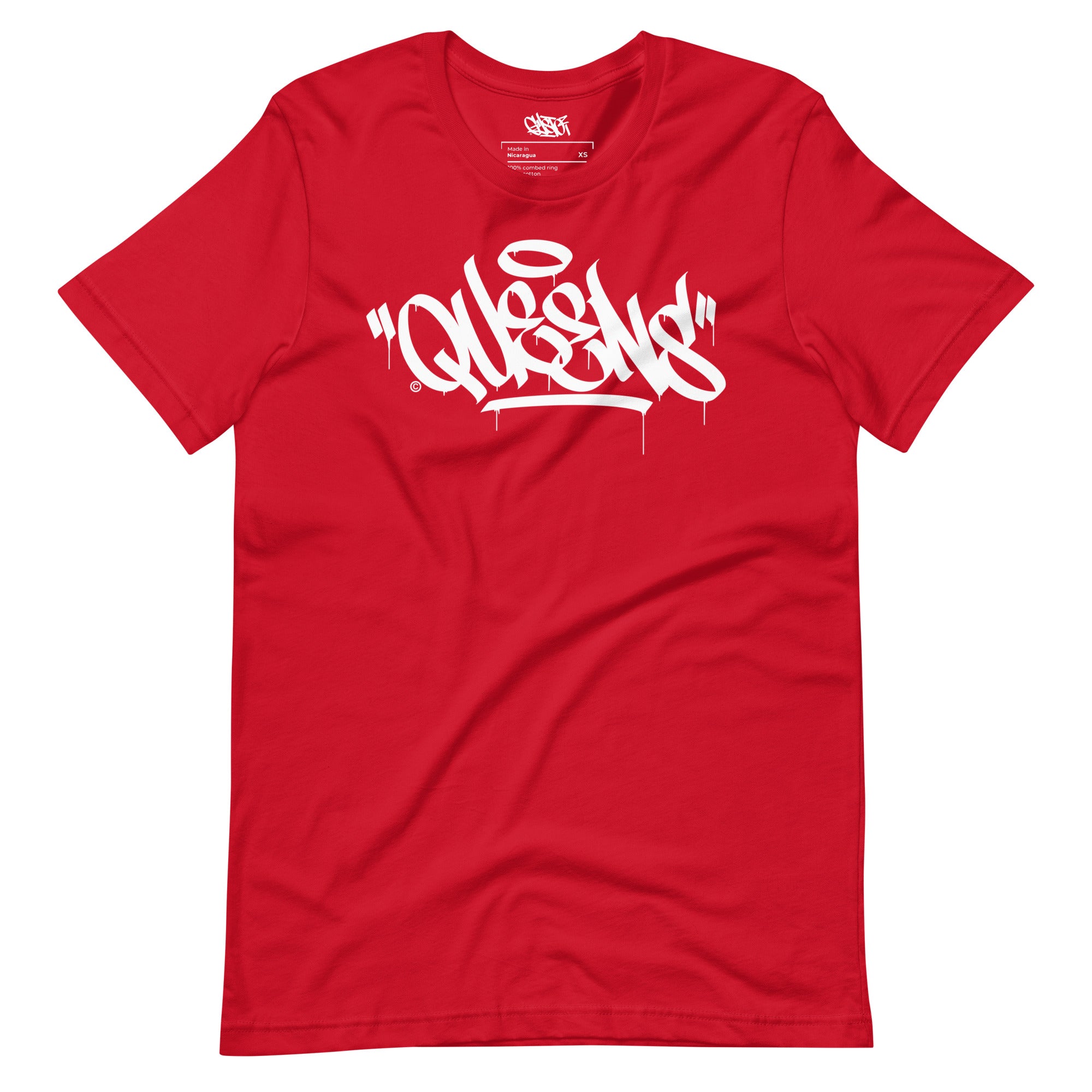 "Queens" Graffiti Handstyle - Short-Sleeve Unisex T-Shirt - GustoNYC