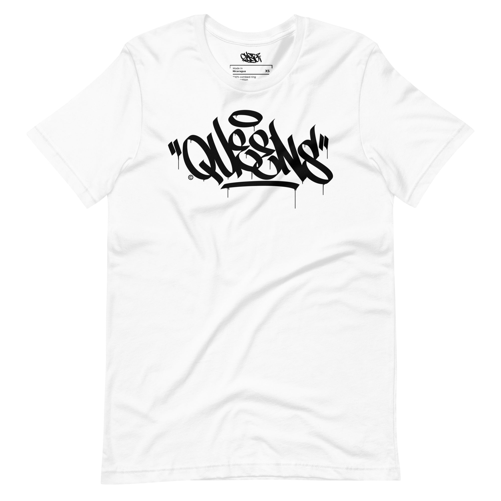 "Queens" Graffiti Handstyle - Short-Sleeve Unisex T-Shirt - GustoNYC