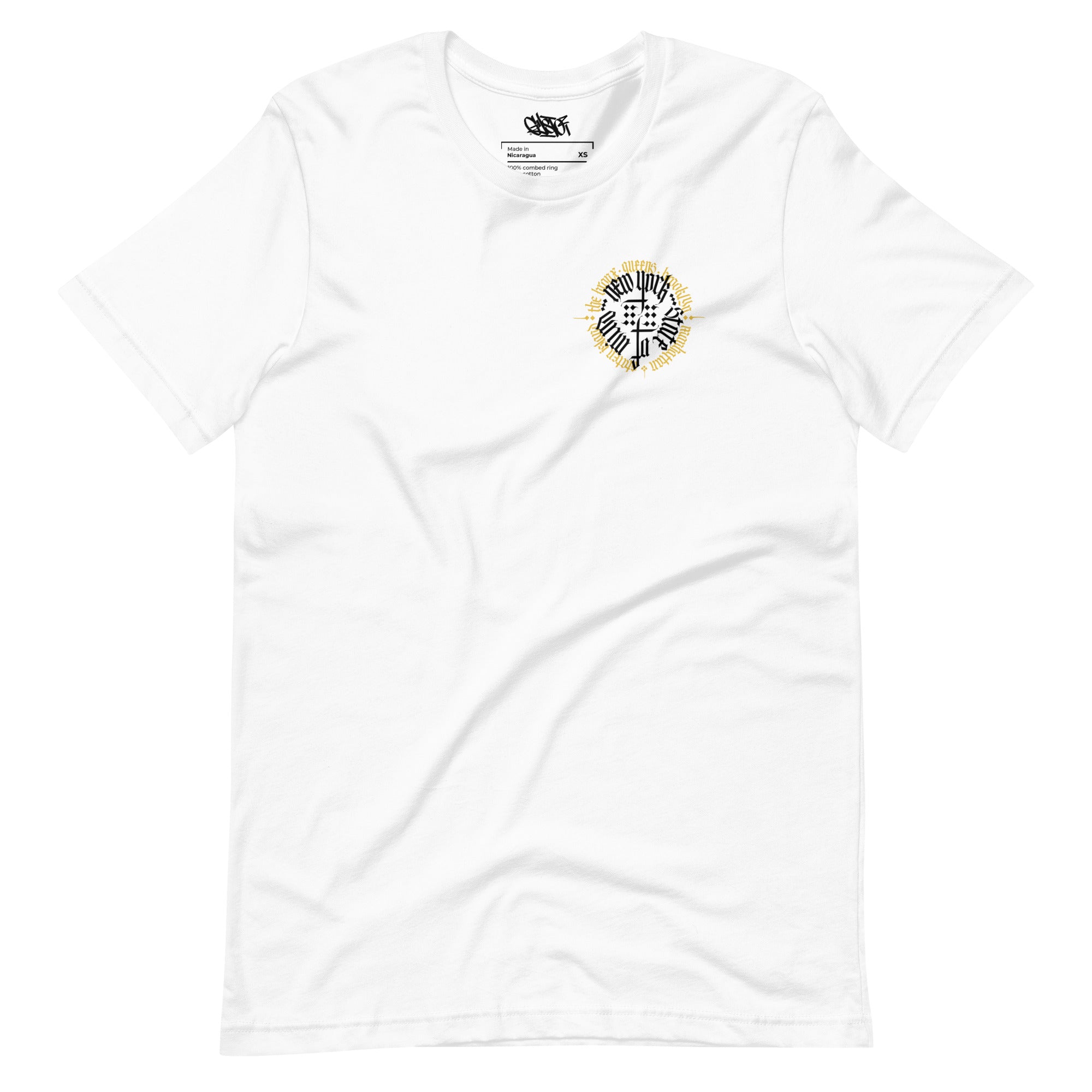 NY State of Mind Calligraphy - Unisex T-Shirt - GustoNYC