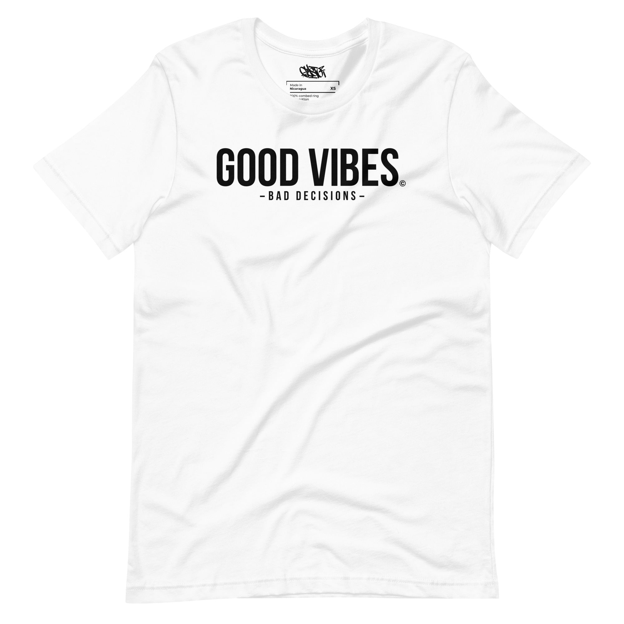 Good Vibes, Bad Decisions - Unisex T-Shirt - GustoNYC