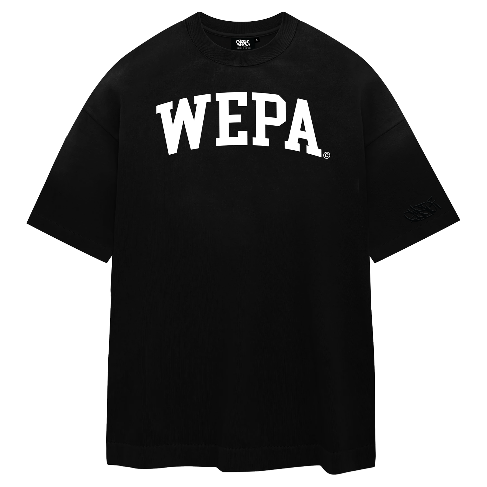 Wepa - Black Heavyweight T-Shirt