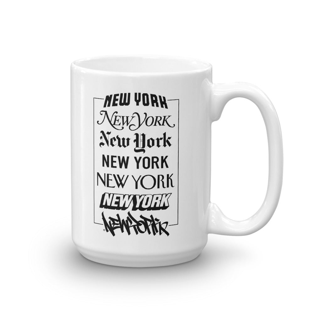 New York Logos - Mug - GustoNYC