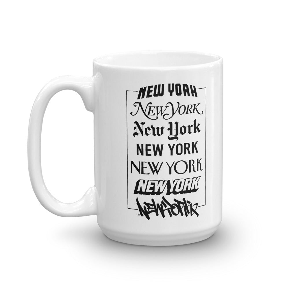 New York Logos - Mug - GustoNYC