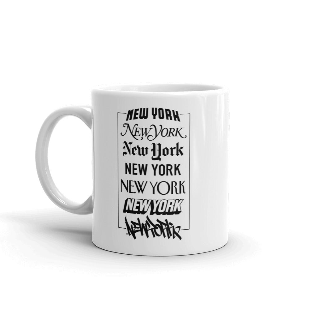 New York Logos - Mug - GustoNYC