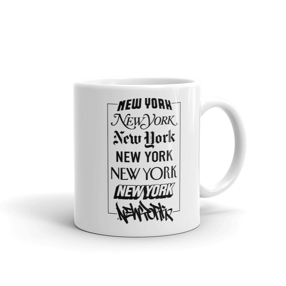 New York Logos - Mug - GustoNYC