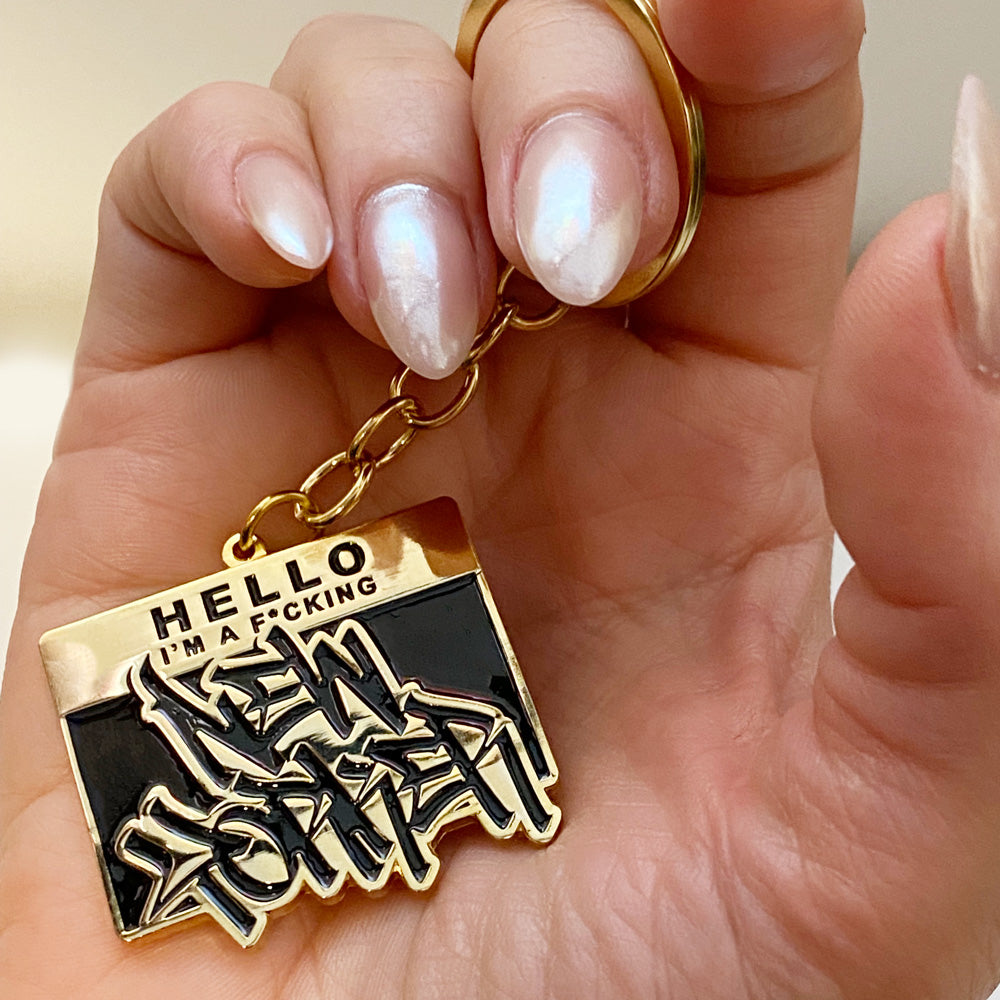 Hello, I'm a New Yorker - Keychain - GustoNYC
