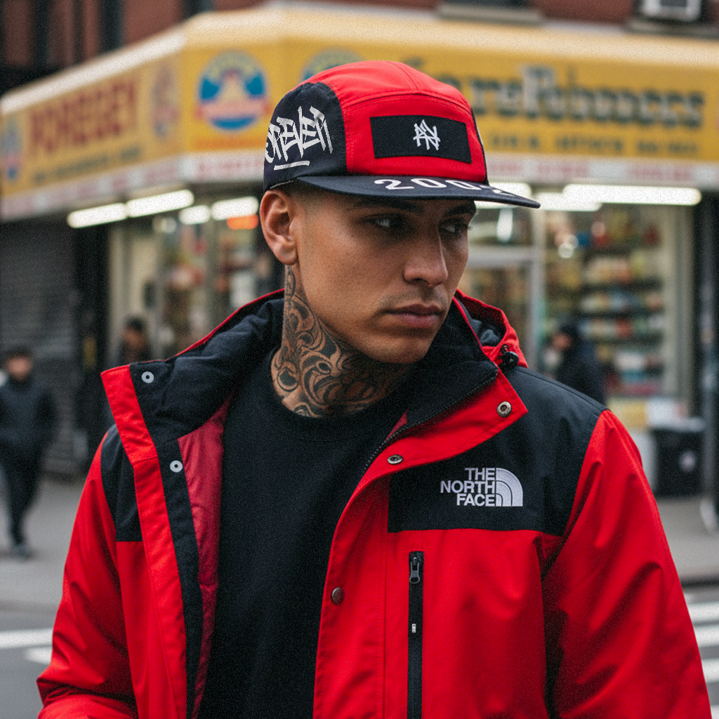 NY Hometown Logo 2002 - Reversible 5-Panel Hat