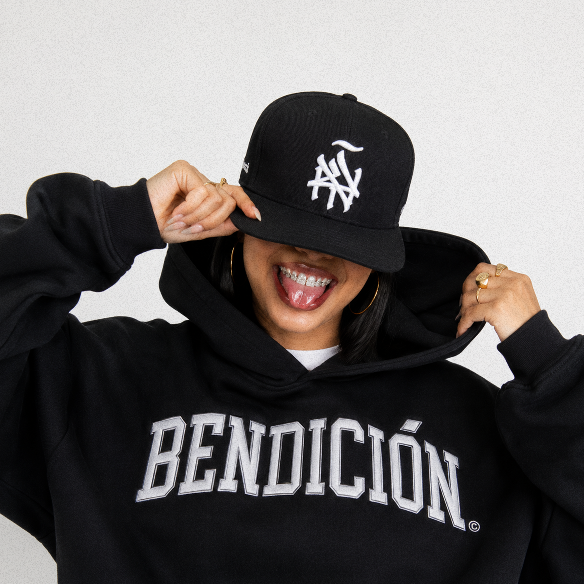 Bendicion - Black Heavyweight Hoodie