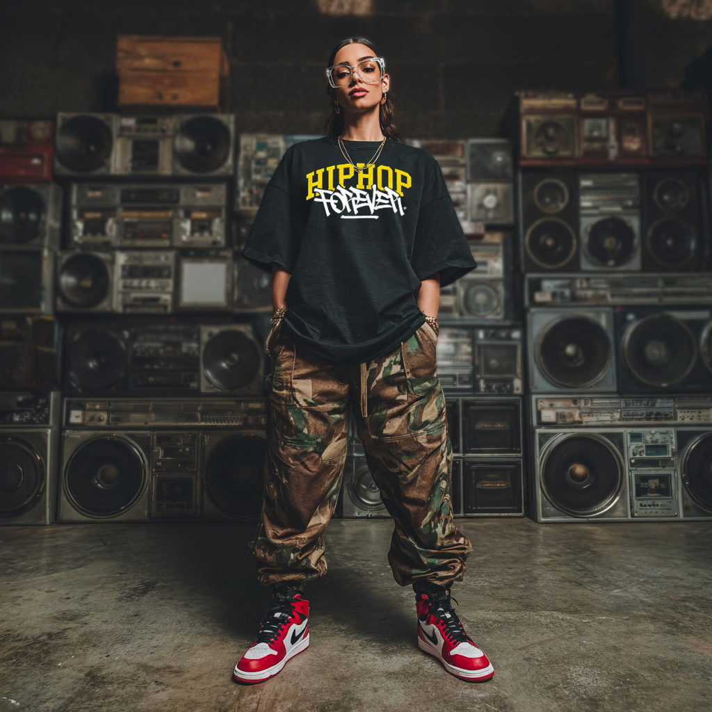 HipHop Forever - Heavyweight T-Shirt