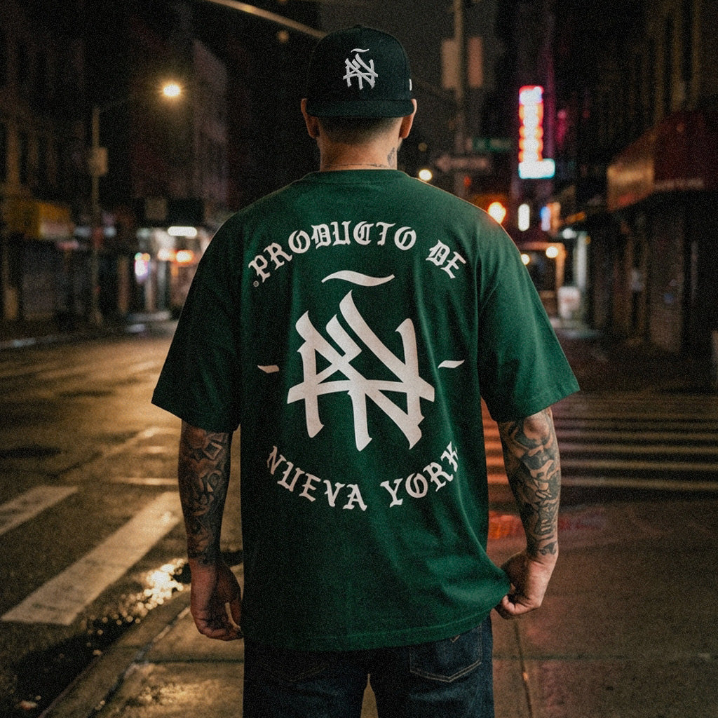 Producto De Nueva York - Yerba Buena Green Heavyweight T-Shirt